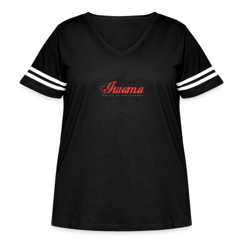 ASL Takemusu shirt - Women's Curvy Vintage Sports T-Shirt