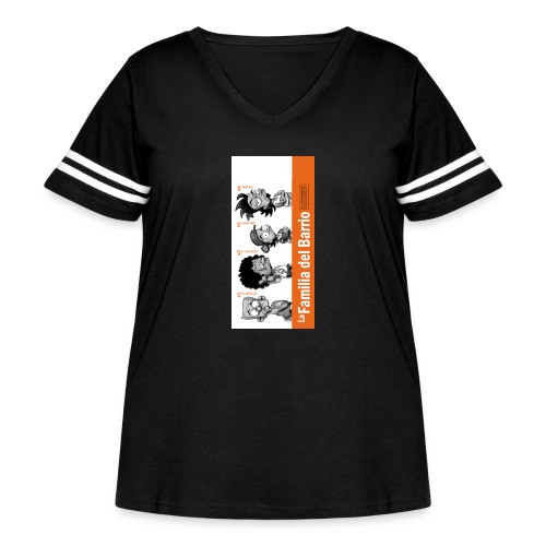 case1iphone5 - Women's Curvy Vintage Sports T-Shirt