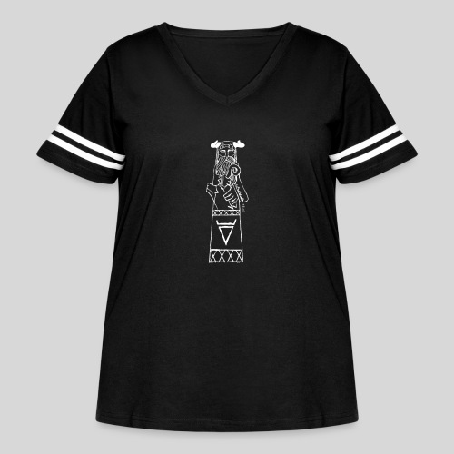 Veles - Велес WoB - Women's Curvy Vintage Sports T-Shirt