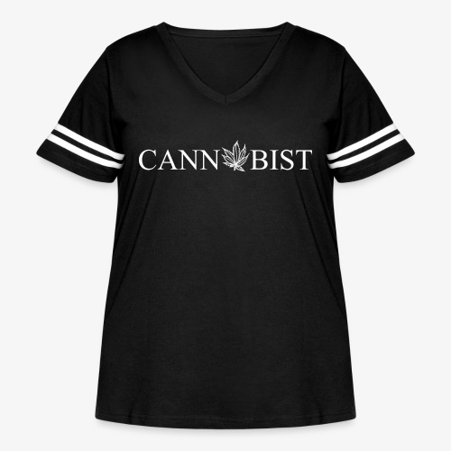 cannabist - Women's Curvy Vintage Sports T-Shirt