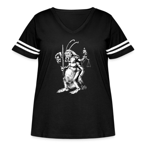 Cockroach Conservatory - Women's Curvy Vintage Sports T-Shirt