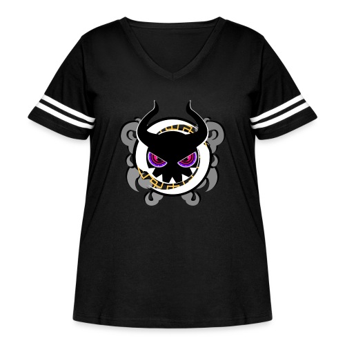 Synthakat - Women's Curvy Vintage Sports T-Shirt
