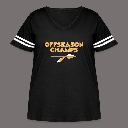 Offseason Champs - Women's Curvy Vintage Sports T-Shirt