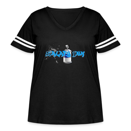 SI-G3 Collection - Women's Curvy Vintage Sports T-Shirt