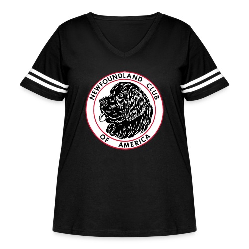 NCA Official Logo Gear - Women's Curvy Vintage Sports T-Shirt
