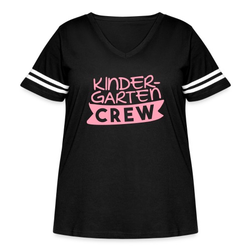 Grade Level Crew Teacher T-Shirts - Women's Curvy Vintage Sports T-Shirt