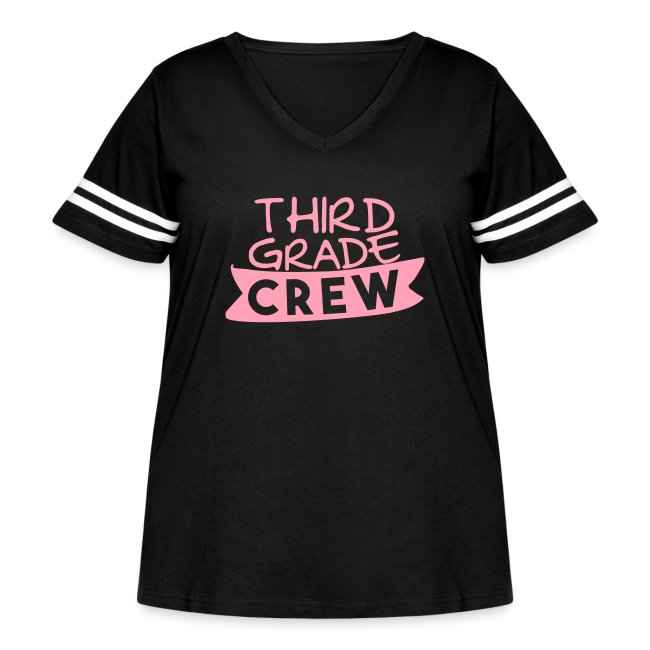 Third Grade Crew Teacher T-Shirts