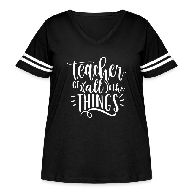 Teacher of All the Things Cute Teacher T-Shirts