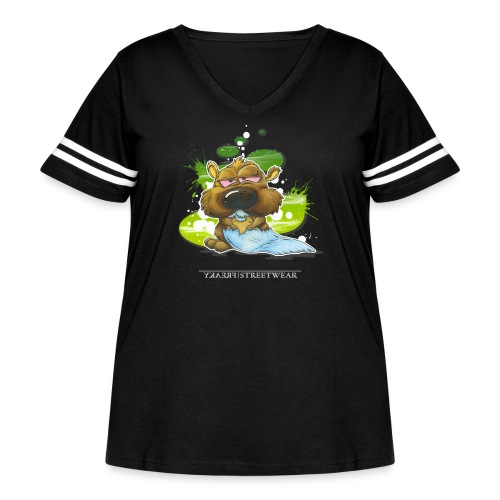 Hamster purchase - Women's Curvy Vintage Sports T-Shirt