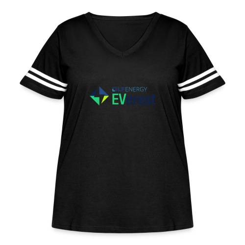 EVerest - Women's Curvy Vintage Sports T-Shirt