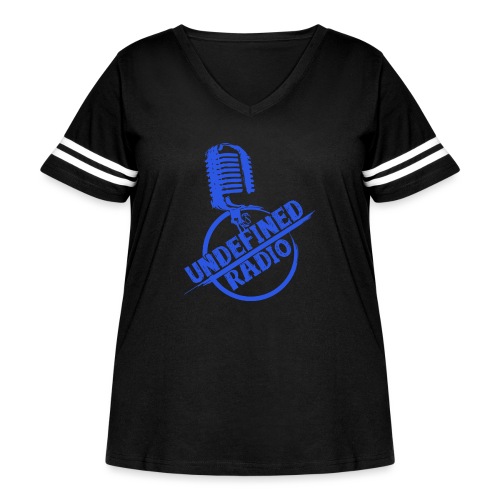 Undefined Radio - Women's Curvy Vintage Sports T-Shirt