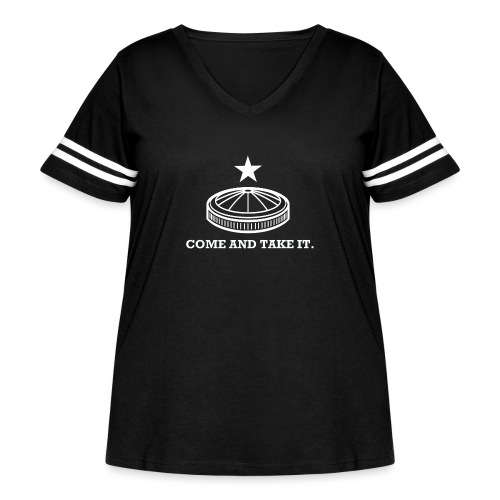 Dome and Take It. - Women's Curvy Vintage Sports T-Shirt