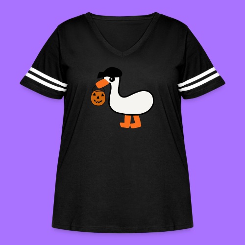 Emo Goose (Halloween 2021) - Women's Curvy Vintage Sports T-Shirt