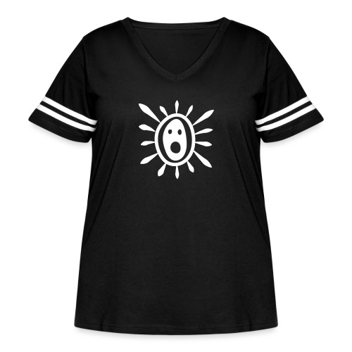 Símbolo Taíno - Women's Curvy Vintage Sports T-Shirt