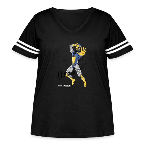 Super Developer - Women's Curvy Vintage Sports T-Shirt
