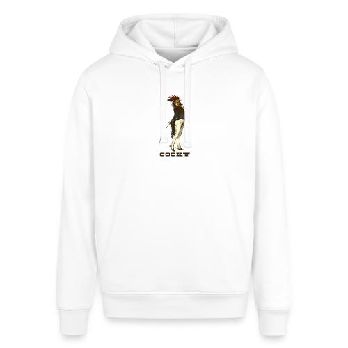 Cocky the Vintage Rooster Chicken - color - Stanley/Stella Sounder Side Pocket Hoodie