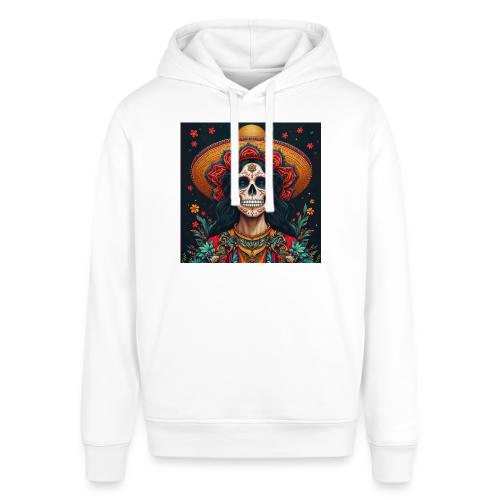 Charra Skull Art | Traditional Mexican Design - Stanley/Stella Sounder Side Pocket Hoodie