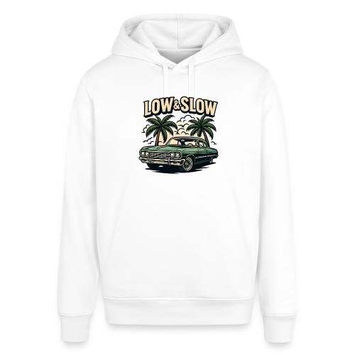 Classic Lowrider Car | Low & Slow Retro T-Shirt - Stanley/Stella Sounder Side Pocket Hoodie