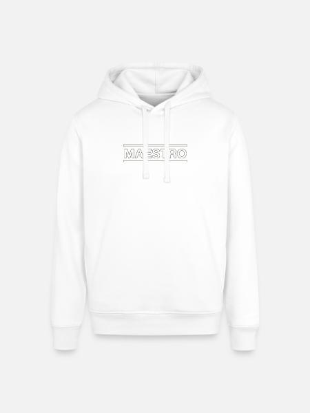 Maestro - Stanley/Stella Sounder Side Pocket Hoodie - white