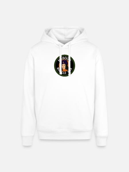 Naboo's Miracle Wax - Stanley/Stella Sounder Side Pocket Hoodie - white