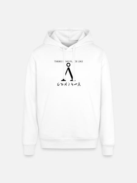 Stargate SG1 - There Is No Place Like Earth - Stanley/Stella Sounder Side Pocket Hoodie - white