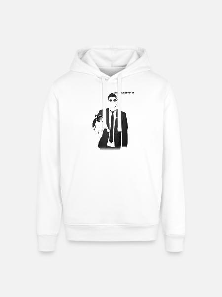 LCD Sound System - Stanley/Stella Sounder Side Pocket Hoodie - white