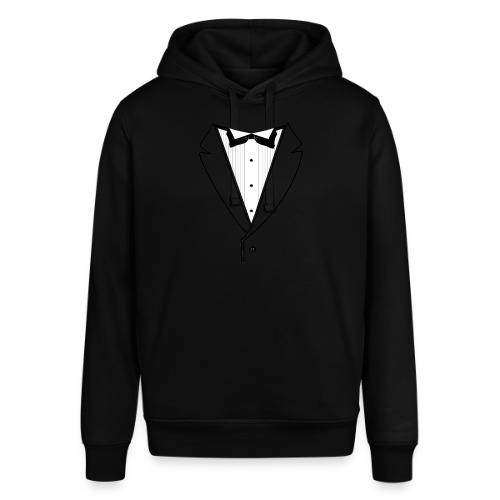 Tuxedo Plain w. Black Lines - Stanley/Stella Sounder Side Pocket Hoodie