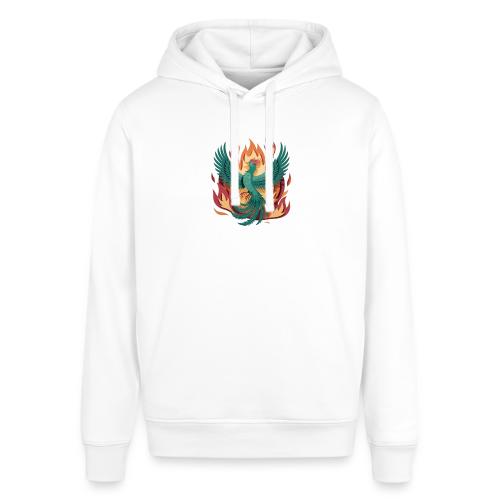 Phoenix Rising Mythical Fire Bird Fantasy Design - Stanley/Stella Sounder Side Pocket Hoodie