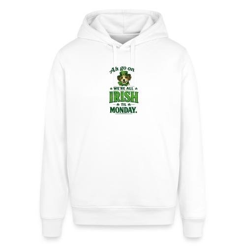St. Patrick’s Day Dog T-Shirt – We’re All Irish - Stanley/Stella Sounder Side Pocket Hoodie
