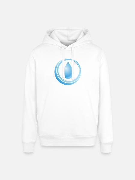 Water - Stanley/Stella Sounder Side Pocket Hoodie - white