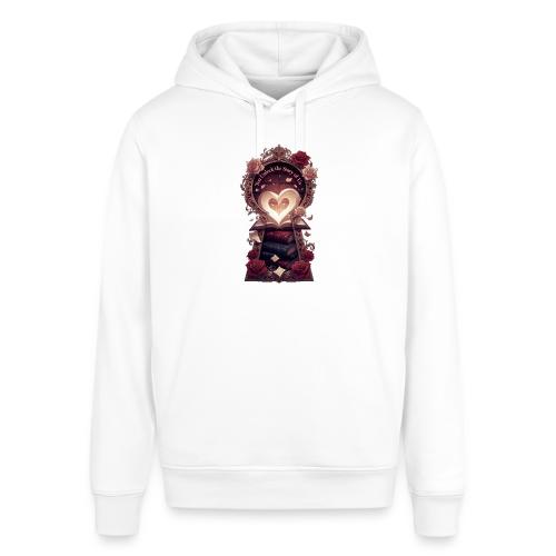 You Unlock the Story of Us Library Gifts T-Shirts - Stanley/Stella Sounder Side Pocket Hoodie