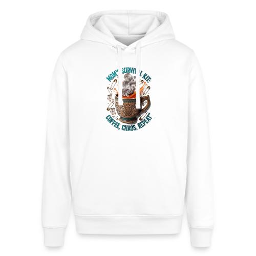 Mom's Survival Kit Tee | Coffee Chaos - Stanley/Stella Sounder Side Pocket Hoodie