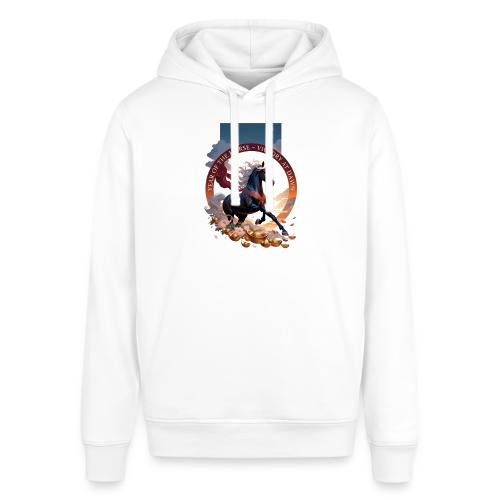 Year of the Horse Dawn T Shirt,Lunar New Year Gift - Stanley/Stella Sounder Side Pocket Hoodie