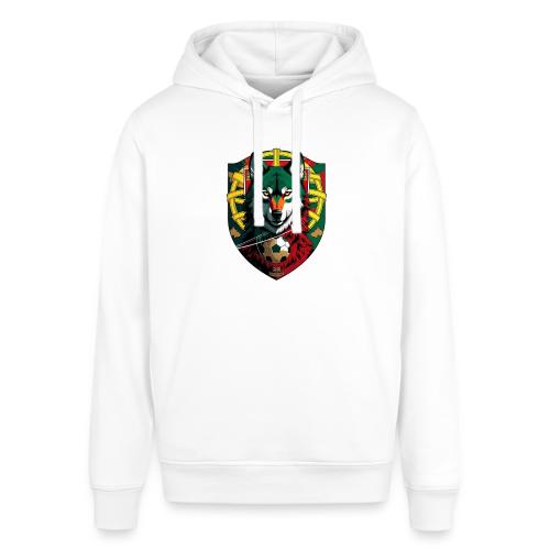 Portugal Iberian Wolf Soccer T Shirt,Football Gift - Stanley/Stella Sounder Side Pocket Hoodie