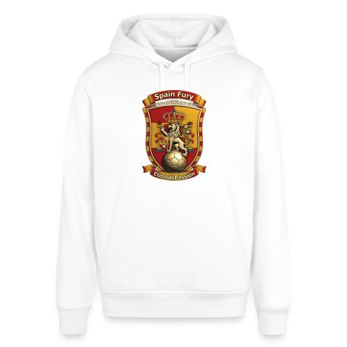 Spain Lion Fury T-Shirt, Spanish Crest Gift - Stanley/Stella Sounder Side Pocket Hoodie