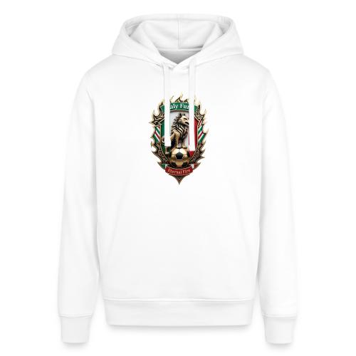 Italy Wolf Fury T-Shirt, Italian Flag Pride Gift - Stanley/Stella Sounder Side Pocket Hoodie