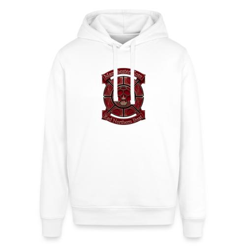 Manchester Is Red T Shirt, Soccer City Pride Gift - Stanley/Stella Sounder Side Pocket Hoodie