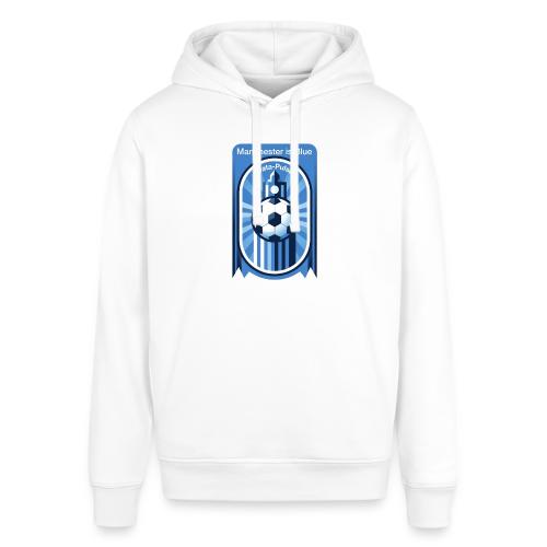 Manchester is Blue Soccer City T Shirt, Apparel - Stanley/Stella Sounder Side Pocket Hoodie