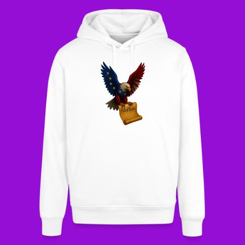 Bill of Rights Bald Eagle - Stanley/Stella Sounder Side Pocket Hoodie