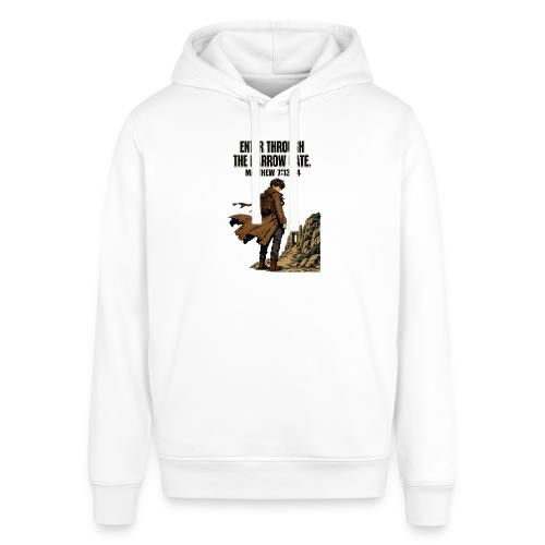 Enter Through the Narrow Gate | Matthew 7:13-14 - Stanley/Stella Sounder Side Pocket Hoodie