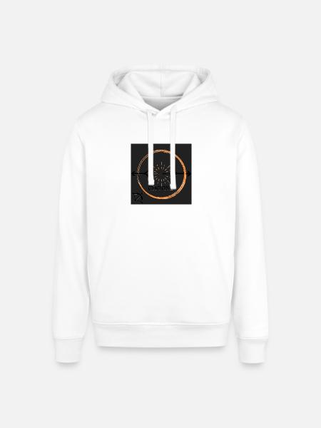 Choose Your Path Emblem - Stanley/Stella Sounder Side Pocket Hoodie - white