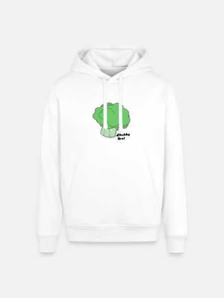 Chubby Bro - Stanley/Stella Sounder Side Pocket Hoodie - white