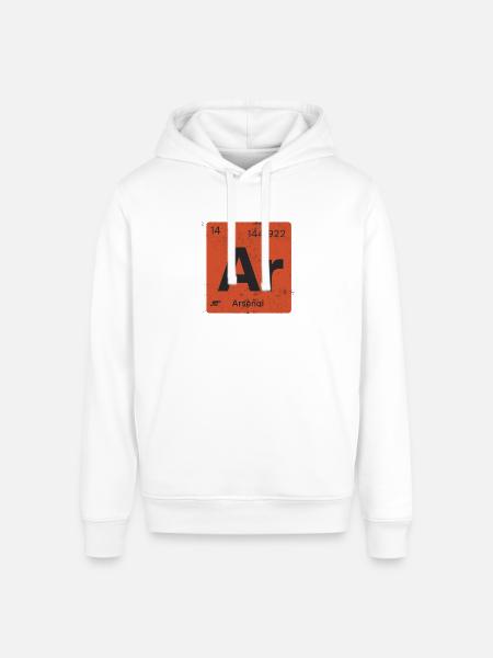 Ar Elemen of Arsenal - Stanley/Stella Sounder Side Pocket Hoodie - white