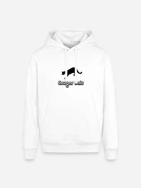 Cougar Bait - Stanley/Stella Sounder Side Pocket Hoodie - white