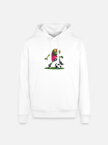 Chameleons Soccer - Stanley/Stella Sounder Side Pocket Hoodie - white