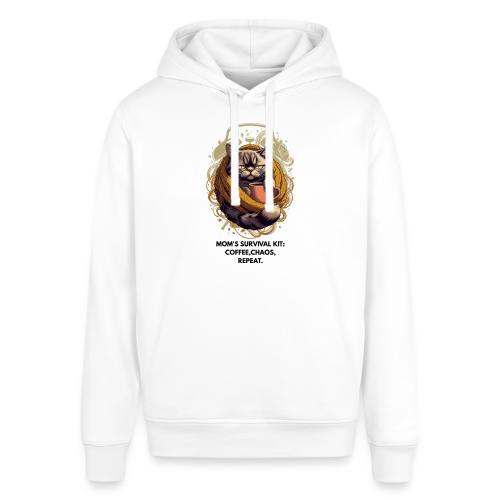 Powered by Sarcasm Cat Tee - Stanley/Stella Sounder Side Pocket Hoodie
