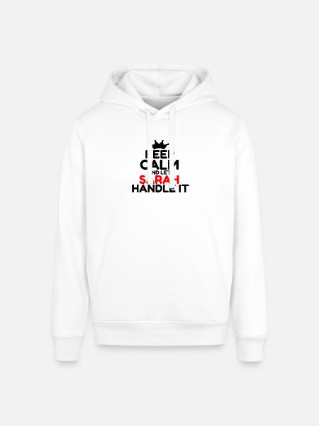 SARAH - Stanley/Stella Sounder Side Pocket Hoodie - white