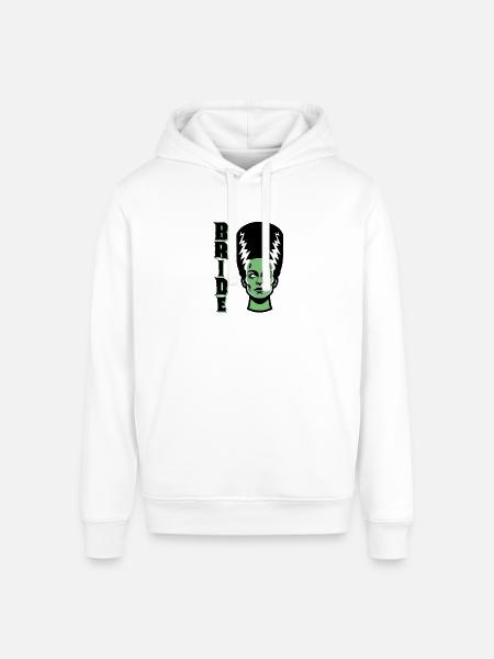 Electric Bride Monster - Stanley/Stella Sounder Side Pocket Hoodie - white