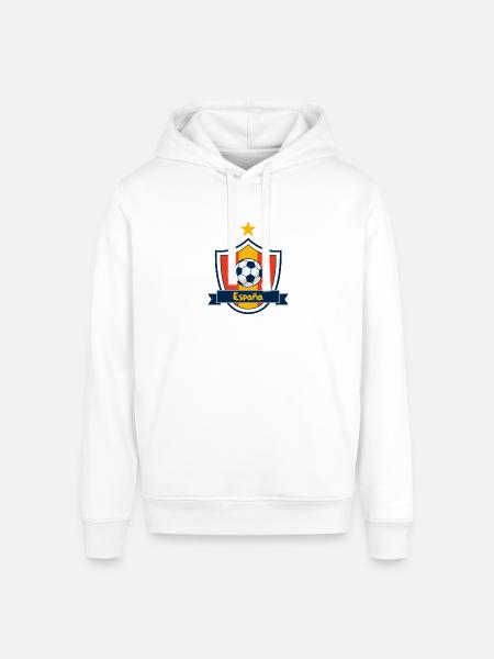 Escudo España - Stanley/Stella Sounder Side Pocket Hoodie - white