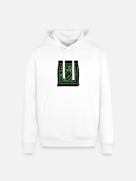Seed Packet Tomatoes Veggies - Stanley/Stella Sounder Side Pocket Hoodie - white